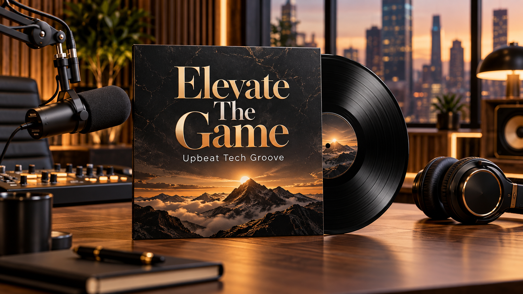 Elevate The Game: Upbeat Tech Groove Music for Entrepreneur Podcasts