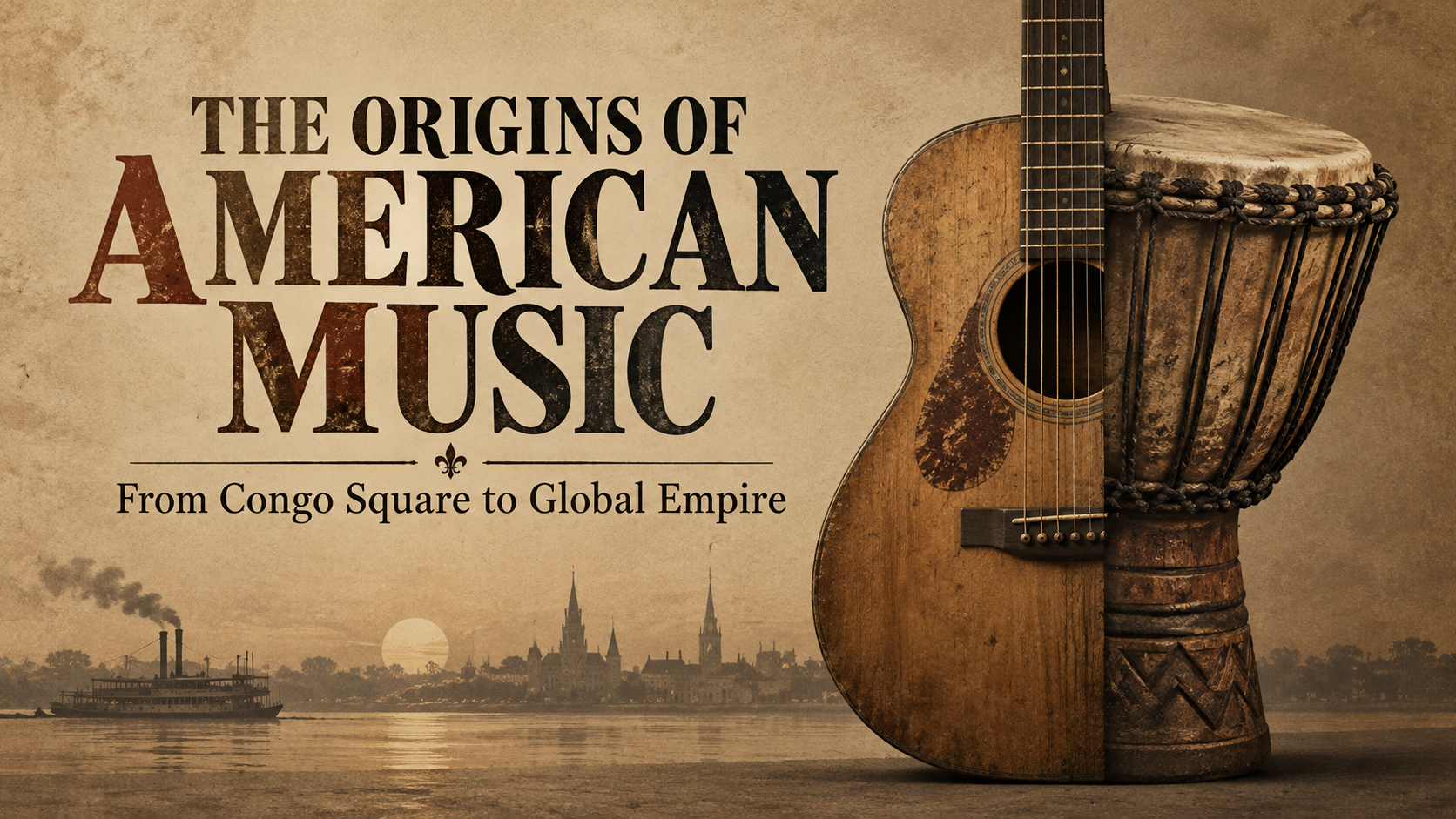 The Congo Square Algorithm: How African Polyrhythms and European Folk Forged America’s Billion-Dollar Sound
