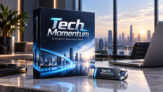 Tech Momentum: Energetic Business Beat for Software Demos & Vlogs SEO